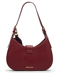 Anne Klein Convertible Strap Small Curved Shoulder Bag