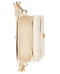 Anne Klein Patent Flap Mini Crossbody Bag