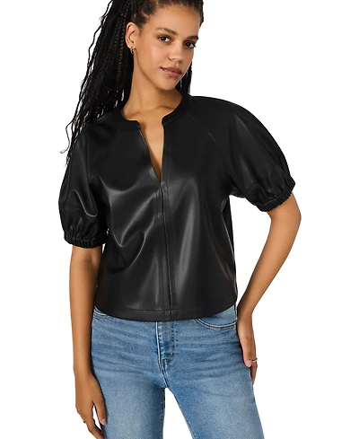 Bb Dakota Women's Roxanne Balloon Sleeve Top