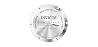Invicta Men's 22075 Pro Diver Quartz 3 Hand Black Dial Watch
