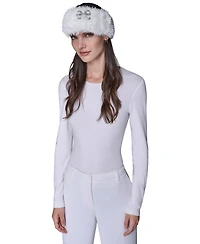 Karl Lagerfeld Paris Women's Bow Applique Headband