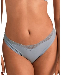 Adore Me Rib Women's Thong Panty