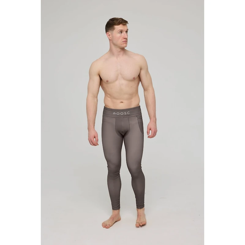 Oosc Men's Elite Activewear Leggings - Khaki