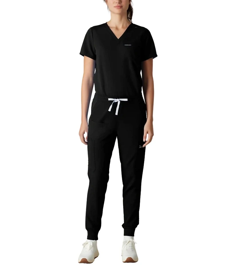 Members Only Valencia Jogger Scrub Pants for Women