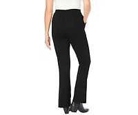 Woman Within Plus Bootcut Ponte Stretch Knit Pant