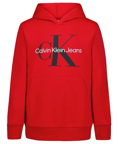 Calvin Klein Boys 8-20 Old School Logo Pullover Hoodie