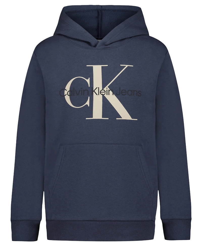 Calvin Klein Boys 8-20 Old School Logo Pullover Hoodie