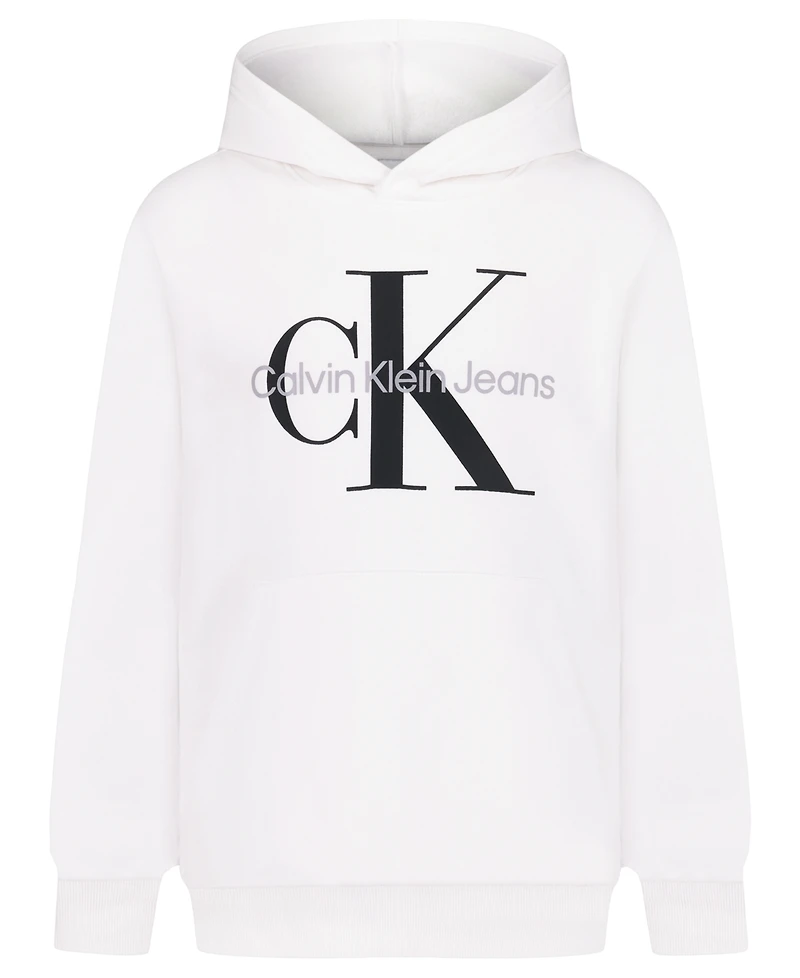 Calvin Klein Boys 8-20 Old School Logo Pullover Hoodie