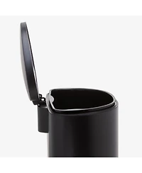 Qualiazero 50L / 13.2 Gallon D-Shape Step Can - Matte White