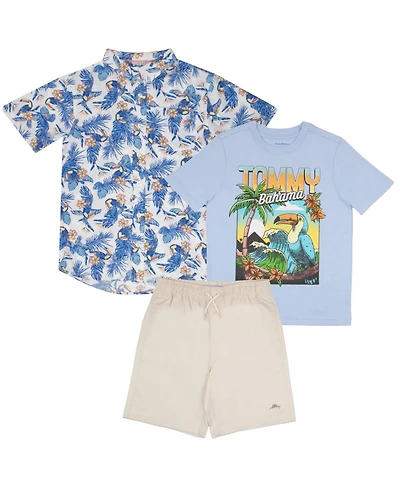 Tommy Bahama Boys Woven Shirt Set Outfit