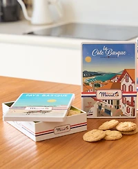 Sacre Marcel La Cote Basque Tin with Hazelnut Biscuits, 3.5oz