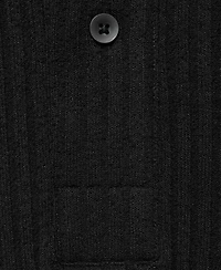 Mango Men's Textured Knitted Polo Shirt