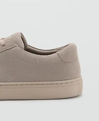 Mango Men's Suede Trainer Shoes