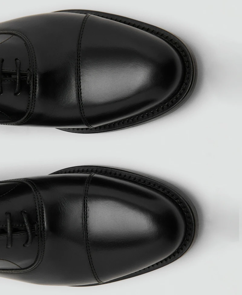 Mango Men's Oxford Style Leather Shoes