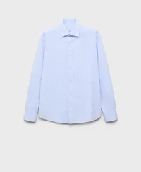 Mango Men's Regular-Fit Cotton Shirt