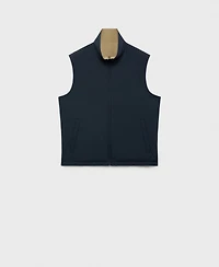 Mango Men's Reversible Water-Repellent Gilet