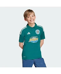 Adidas Big Boys and Girls Green Colorado Rapids 2025 Third Replica Jersey