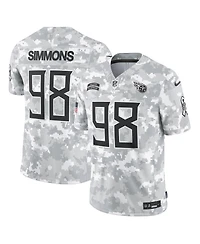 Nike Men's Jeffery Simmons Arctic Camo Tennessee Titans 2024 Salute to Service Limited Jersey