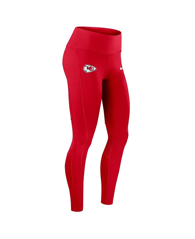 Nike Women's Red Kansas City Chiefs Primetime Epic Fast Dri-fit Leggings