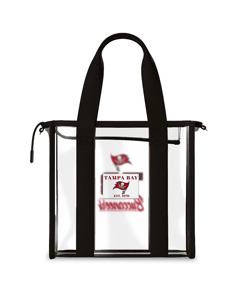 Wear by Erin Andrews Tampa Bay Buccaneers Stadium Team Color Trim with Tote Bag