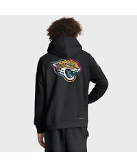 Nike Men's Black Jacksonville Jaguars 2025 Nfl Crucial Catch Sideline Standard Issue Dri-fit Hoodie