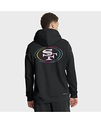 Nike Men's Black San Francisco 49ers 2025 Nfl Crucial Catch Sideline Standard Issue Dri-fit Hoodie