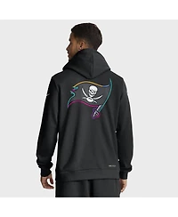 Nike Men's Black Tampa Bay Buccaneers 2025 Nfl Crucial Catch Sideline Standard Issue Dri-fit Hoodie