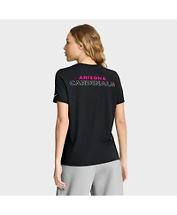 Nike Women's Black Arizona Cardinals 2025 Nfl Crucial Catch Tri-Blend Dri-fit T-Shirt