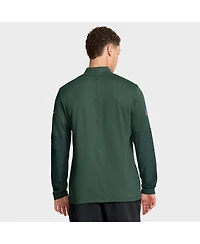 Nike Men's Green Bay Packers Sideline Dri-fit Half-Zip Pullover Sweatshirt