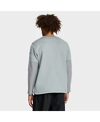Nike Men's Silver Las Vegas Raiders Sideline Scripted to Win Performance Long Sleeve T-Shirt