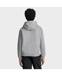 Nike Women's Heather Gray New York Giants Club Fleece Pullover Hoodie