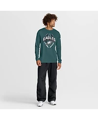 Nike Men's Midnight Green Philadelphia Eagles Primetime Legend Icon Performance Long Sleeve T-Shirt