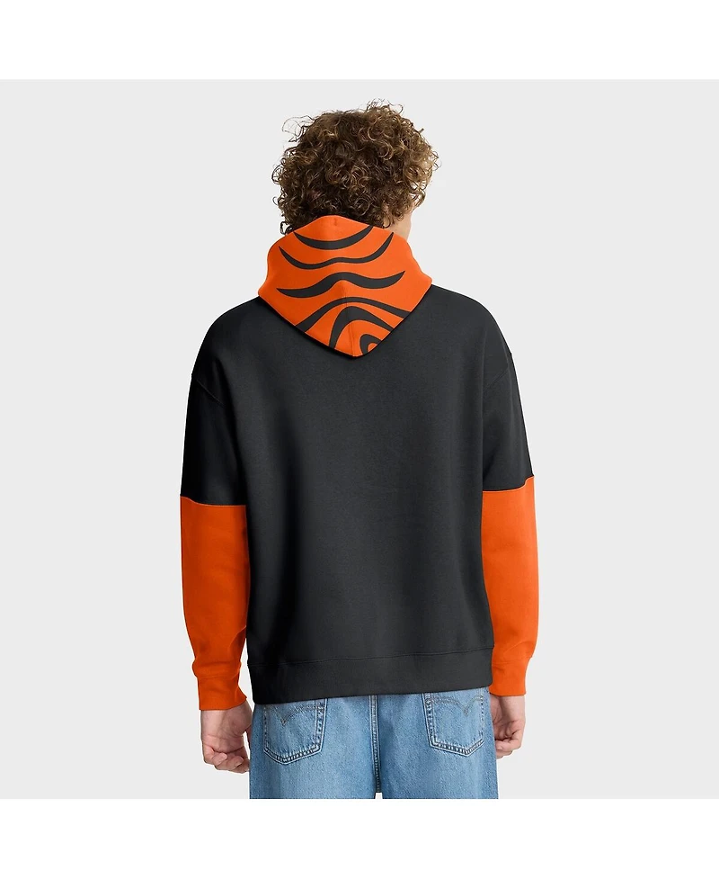 Fanatics Men's Black Cincinnati Bengals Helmet Pullover Hoodie