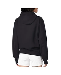 G-iii 4Her by Carl Banks Women's Black Detroit Lions Love Team Fleece Tri-Blend Pullover Hoodie