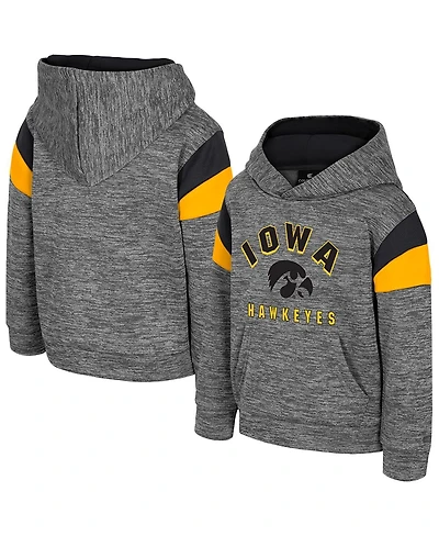 Colosseum Toddler Gray Iowa Hawkeyes Wizard City Hoodie