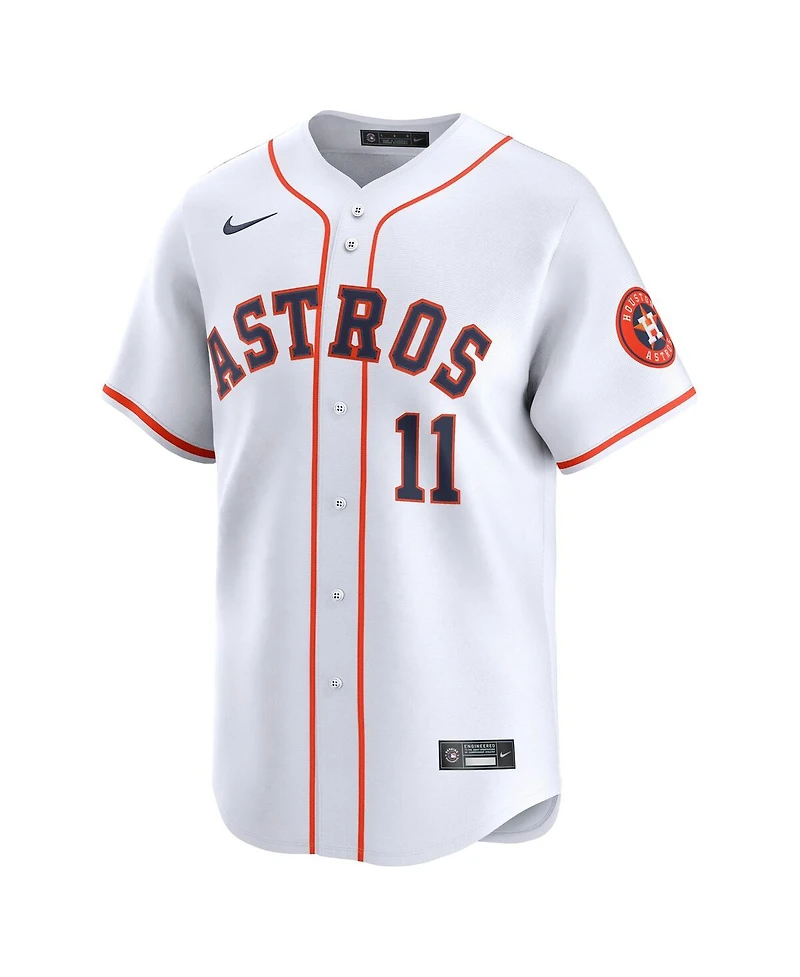 Nike Men's Cam Smith 11 White Houston Astros Home Limited Player Jersey