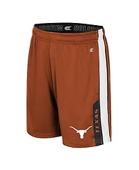 Colosseum Big Boys and Girls Texas Orange Longhorns Gumbaldia Shorts