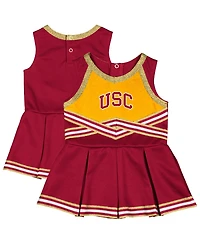 Colosseum Girls Baby Boys and Girls Cardinal Usc Trojans Lollipop Park Cheer Dress