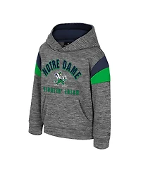Colosseum Toddler Gray Notre Dame Fighting Irish Wizard City Hoodie