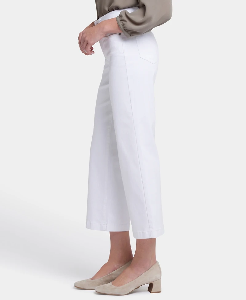 Nydj Women's Waist-Match Teresa Wide Leg Ankle Jeans