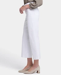Nydj Women's Waist-Match Teresa Wide Leg Ankle Jeans