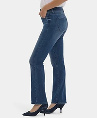 Nydj Women's High Rise Marilyn Straight Jeans