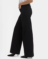 Nydj Women's Teresa Wide Leg Patch Pocket Jeans