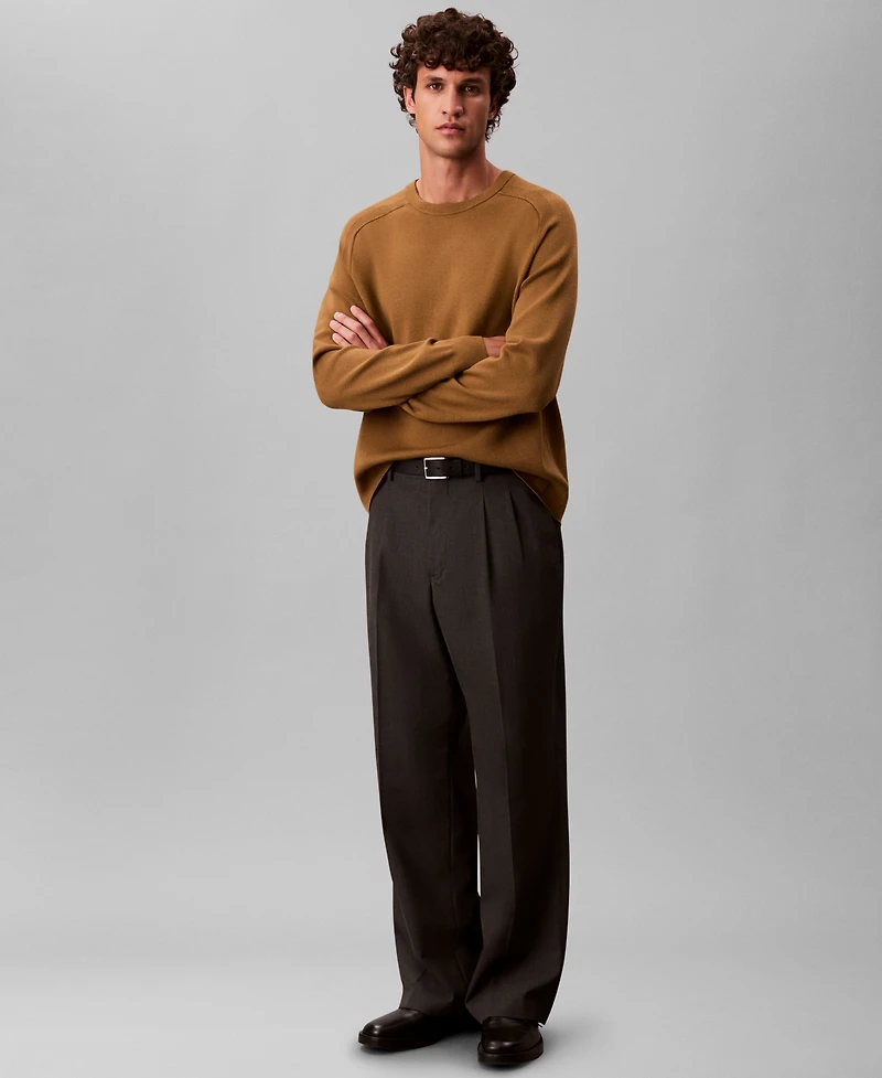 Calvin Klein Men's Tech Knit Crewneck Sweater
