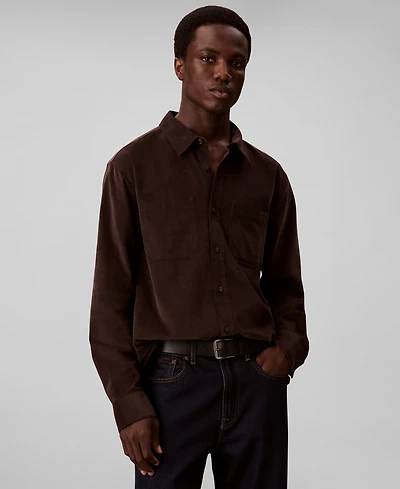 Calvin Klein Men's Classic-Fit Button-Down Shirt