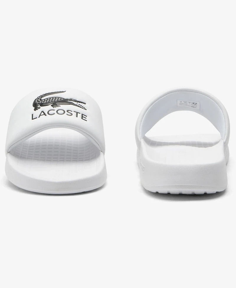 Lacoste Men's Serve Round Toe Slip-On Slides