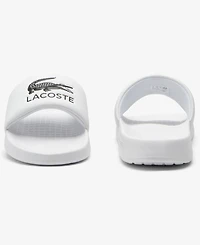 Lacoste Men's Serve Round Toe Slip-On Slides