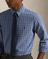 Polo Ralph Lauren Men's Classic-Fit Plaid Oxford Shirt