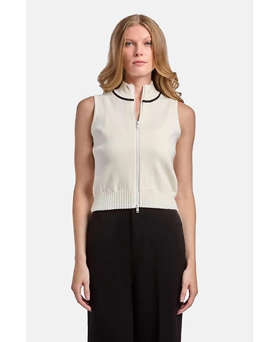 Capsule 121 Women's The Galaxy Zip With Stripe Sweater