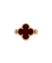 Pre-Owned Van Cleef & Arpels Vintage Alhambra Reversible Ring